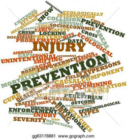 Stock Illustration - Injury prevention. Clipart ...