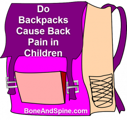 Do Backpacks Cause Back Pain in Children? | Bone and Spine