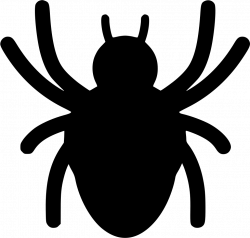 Bug Halloween Insect Spider Spiderweb Web Svg Png Icon Free Download ...