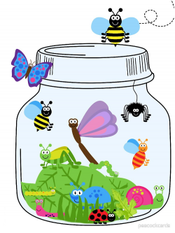 Cute Insects Bugs in Bug Jar | Baby One-Piece