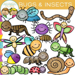 Bugs and Insects Clip Art | Clip art I own | Bugs, insects ...
