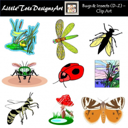 Bugs Clip Art Clipart, Insect Clipart Clip Art, Digital Clipart, PNG  Images, Personal or Commercial Use, Instant Download