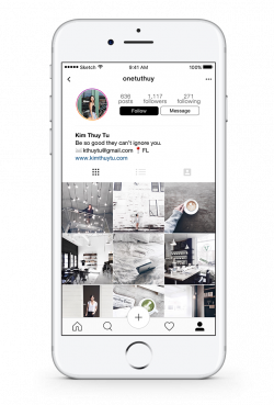 Instagram iOS Redesign — KIM THUY TU
