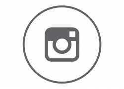 Transparent Instagram Icon Grey And White Clipart ...