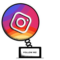 Instagram Follow Sticker by Giacomo Cerri for iOS & Android | GIPHY