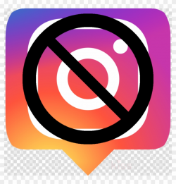 Download No Instagram Clipart Social Media Instagram - Text ...