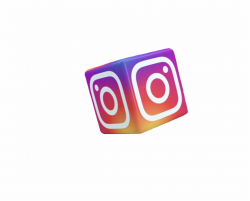 3d Cube Png Transparent Background - Instagram Png For ...