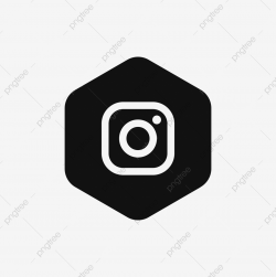 Polygon Instagram Icon, Black And White Icon, Ig Icon ...
