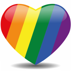 Rainbow Heart Png