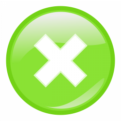 Clipart - green round submit icon