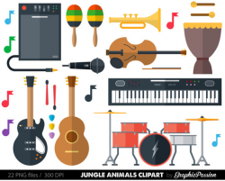 Musical Instrument Clipart Clip Art music clipart music clip