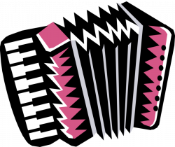 Accordion Musical Instrument - Vector Image