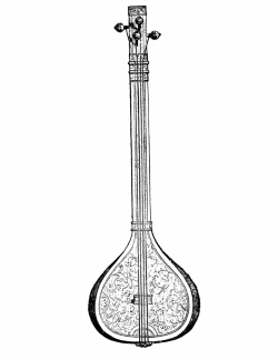 musical instruments – Free Vintage Clip Art