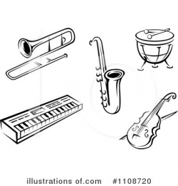 Instruments Clipart #1108720 - Illustration by Vector ...