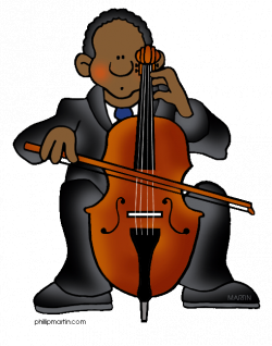 Free cello clip art picture by Phillip Martin | Instruments of the ...
