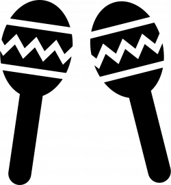 Maracas Couple Of Musical Instrument Of Mexico Svg Png Icon Free ...