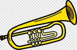Trumpet , Musical Instruments transparent background PNG ...