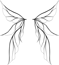 Fairy Wings Silhouette at GetDrawings.com | Free for personal use ...