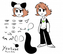 Youtube Marie Mike Character Design by Marie-Mike on DeviantArt