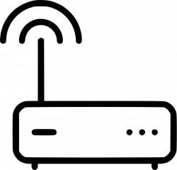 Modem Router Hub Connection Wifi Internet Svg Png Icon Free Download ...