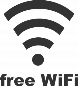 Clipart - Free WiFi Sign