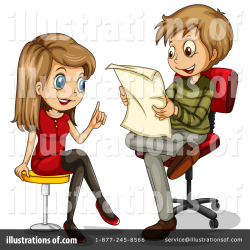 Interview Clipart #1462254 - Illustration by Graphics RF