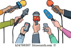 28+ Collection of Reporter Interview Clipart | High quality, free ...