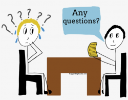Interview Clipart Field Research - Do U Have Any Questions ...