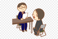 Interview Cartoon clipart - Job, Recruitment, Cartoon ...