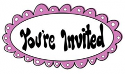you're invited invitation | Clipart Panda - Free Clipart Images