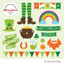 St. Patrick's day clipart commercial use CL027