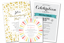Email Online Anniversary Invitations that WOW! | Greenvelope.com