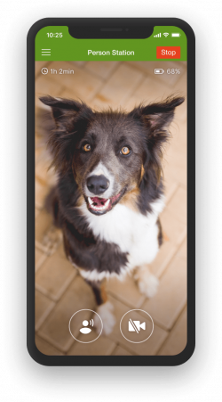 Dog Monitor app for iPhone, iPad, Android and Mac