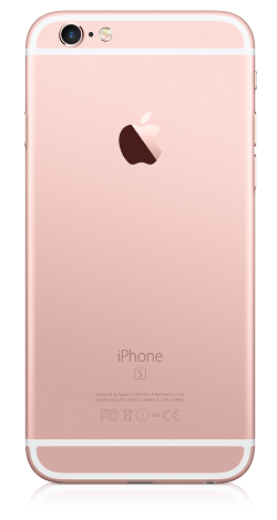 iPhone 6s Plus Apple Telephone Rose Gold - back png download ...