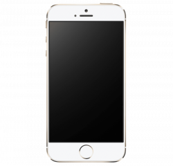 golden iphone 5s png - Free PNG Images | TOPpng