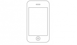 Phone clipart iphone 6 pencil and inlor phone png ...