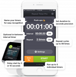 Repeat Timer Pro - Simple Recurring Reminder App for iPhone
