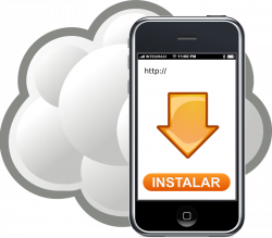Clipart - iPhone Download App