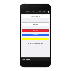 Referees App for iOS and Android