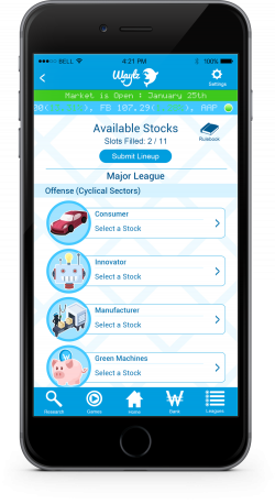 Product — Waylz - Play the Stock Market with Friends