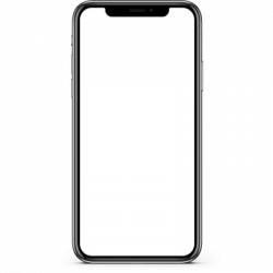 Iphone X Screen Mockup transparent PNG - StickPNG