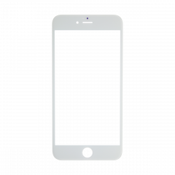 iPhone 6s Plus White Glass Lens Screen and Front Frame (Hot Glue ...