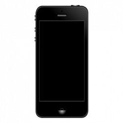 Iphone 5 front - Transparent PNG & SVG vector