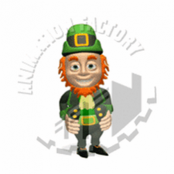 Irish Leprechaun Dancing Jig Animated Clipart Clipart