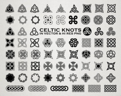 Celtic Knot Clip art Clipart - Celtic Tattoo Clip Art Clipart - Celtic Clip  art Clipart PNG Vector EPS AI Design Elements Download