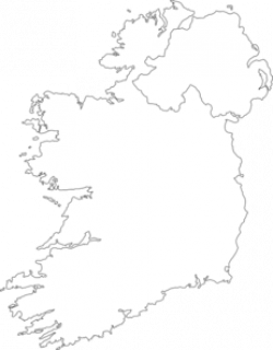 Ireland Contour Map Clip Art at Clker.com - vector clip art ...