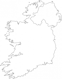 Ireland Contour Map Clip Art at Clker.com - vector clip art ...