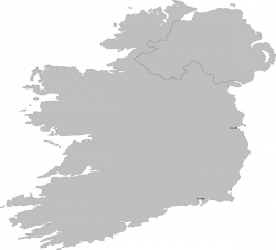 Ireland Contour Map Clip Art at Clker.com - vector clip art online ...