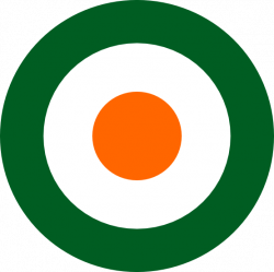 clipartist.net » Clip Art » irish air corps roundel flag saint ...