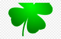 Luck Clipart Ireland - Four-leaf Clover - Png Download ...